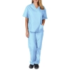 candy color thin fast dry women nurse scrub suits doctor assistant medical work suit uniform Color Color 7