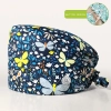 high quality cotton breathable printing cartoon nurse hat cap factory outlets Color Color 26