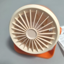 portable 360 degree rotating dc usb chargable desktop fan computer