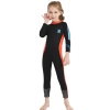 2023 long sleeve high quality girl children swimwear wetsuit for girl Color Color 1