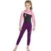 2023 Europe style high quality girl children swimwear wetsuit for girl