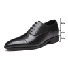 2022 Japanese style lace-up business formal soft fabric Faux Leather men shoes wedding shoes