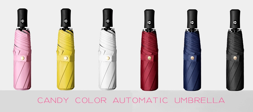 candy color anti uv sunshade umbrella wholesale cusomiztion logo Advertising umbrella lady