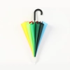 rainbow umbrella colorful straight umbrella wholesale cusomiztion logo Advertising umbrella Color Color 1