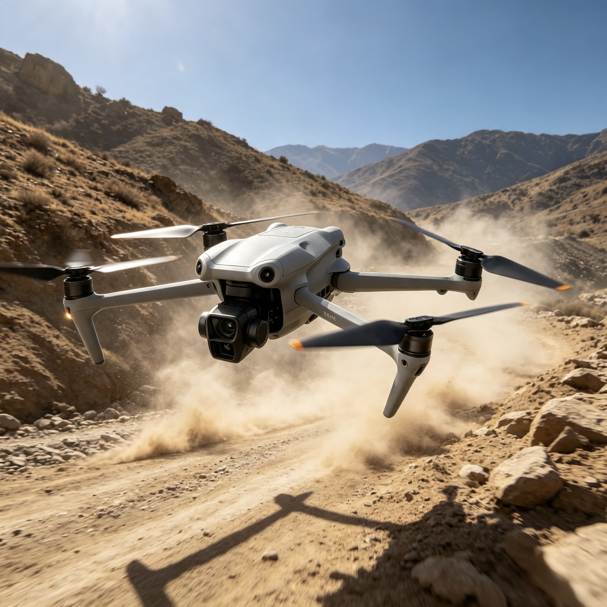 DJI Air 3 (DJI RC-N2) DJI Air 3 foldable drone with dual cameras