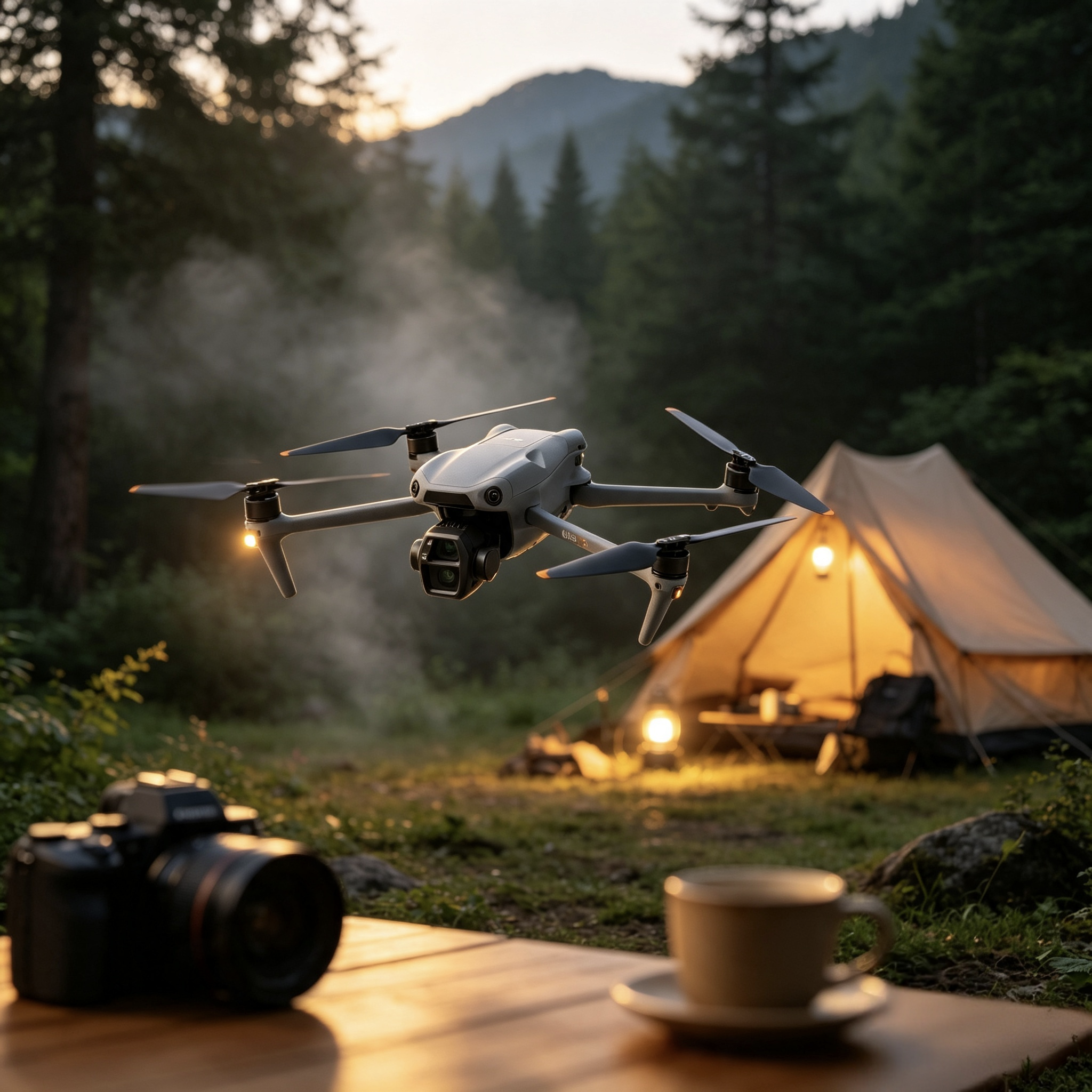 DJI Air 3s / Capture Your Outdoor Nights / 4K HDR Video