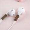 lovely cute cartoon wired earphone