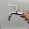 simple 1/2inch DN15 stainless steel home decoration washing machine water tap faucet buy from factory