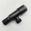 black 1/2inch DN15  heater home decoration toilet  angle valve buy from factory