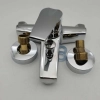 factory direct sell 304 stainless steel glossy shower mixer water tap faucet brass