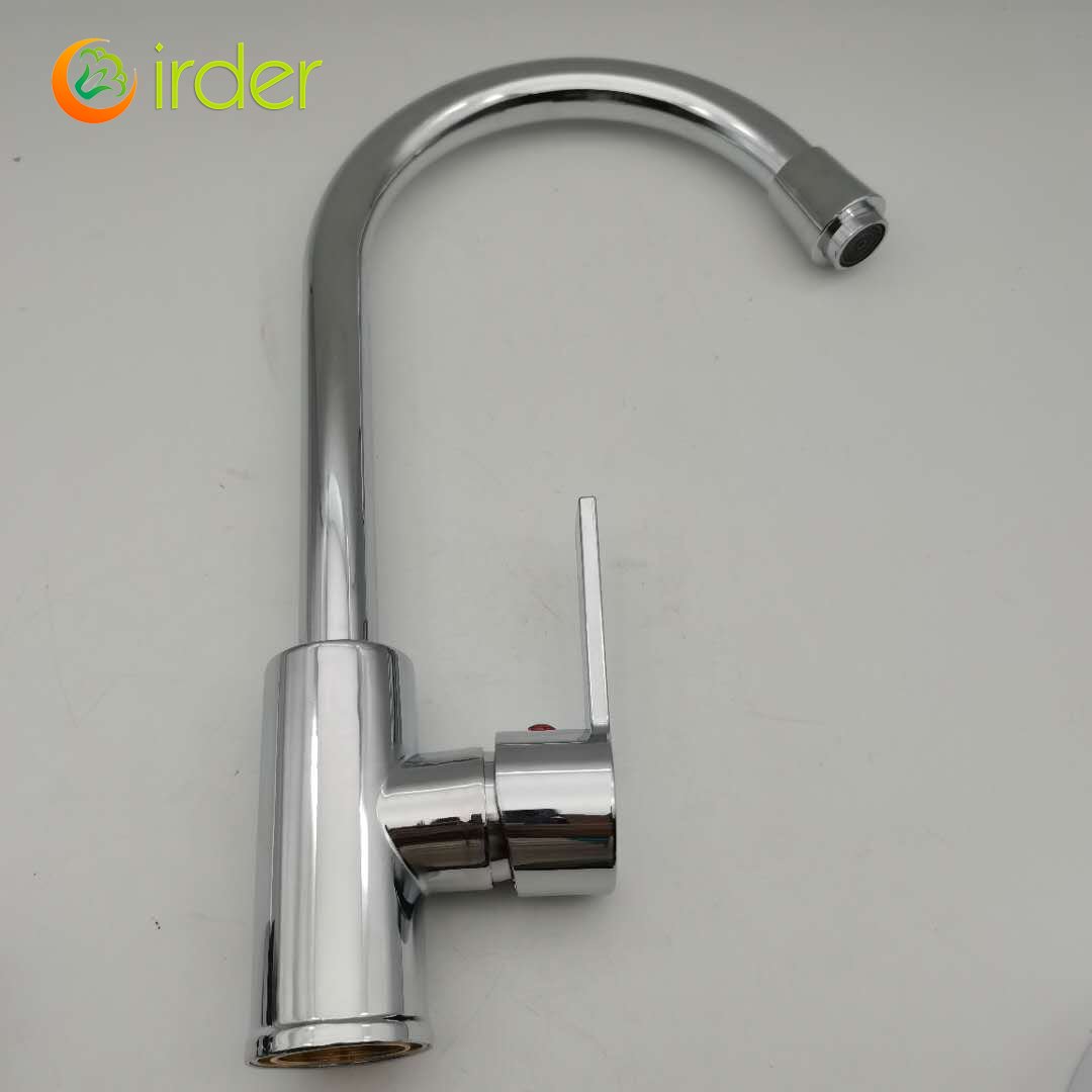 Irder glossy alloy restaurant hotel kitchen water tap basin faucet