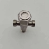 304 stainless steel wiredrawing 1in 2 out restaurant hotel kitchen angle valve  basin angle valve AV2610