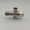 304 stainless steel wiredrawing 1in 2 out restaurant hotel kitchen angle valve  basin angle valve AV2610