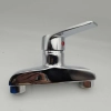 new design high quality glossy restaurant home lavatory hot/cold water mixer shower faucet water tap CF2614