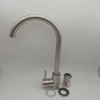 good quality SUS304 curved  household & business kitchen faucet sink water tap