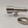 stainlees steel wiredrawing household company basin toilet angle valve  AV2625