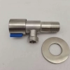 stainlees steel wiredrawing household company basin toilet angle valve  AV2625