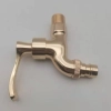 DN15 golden alloy household shower room kitchen fast on water tap faucet AV2625