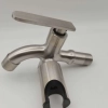 Multifunctional 304 stainless steel faucet balcony single inlet one in two out fast on faucet