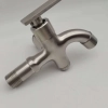 Multifunctional 304 stainless steel faucet balcony single inlet one in two out fast on faucet