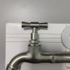 mid-length stainless steel slow on graden farm faucet household tap