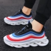 rainbow colorful young men sport shoes