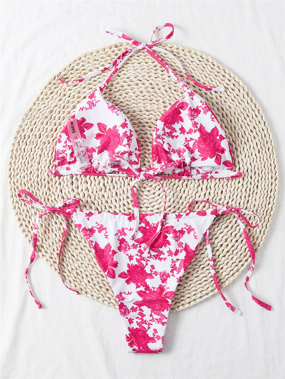 Irder - 2022 summer floral print sexy women bikini two piece swimsuit ...