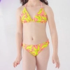 banana printing litte girl swaimwear bikini tenn swimwear