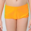 orange patchwork children girl swimwear teen girl swimsuit