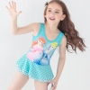 nice cartoon printing girl swimwear halter one-piece swimwear