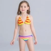 dot girl swimwear two-pieces swimwear halter swimsuit designs