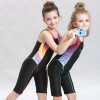 teen girl fashion swimming suit sport swimwear  race swimwear free shipping