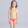 2022 fashion fish style  with bow children girl fish bow  swimwear kid bikini  tankini Color Color 12