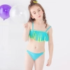 nice tassel girl bikini separated swimsuits bikini