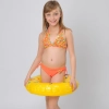 2025 cloth flower two-piece girl swimsuit swimwear 