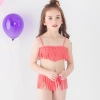 dot tassel girl swimwear two-pieces swimear discount 40 designs