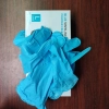 blue vinly nitrile blends glove vitrile ppe gloves vinly gloves 
