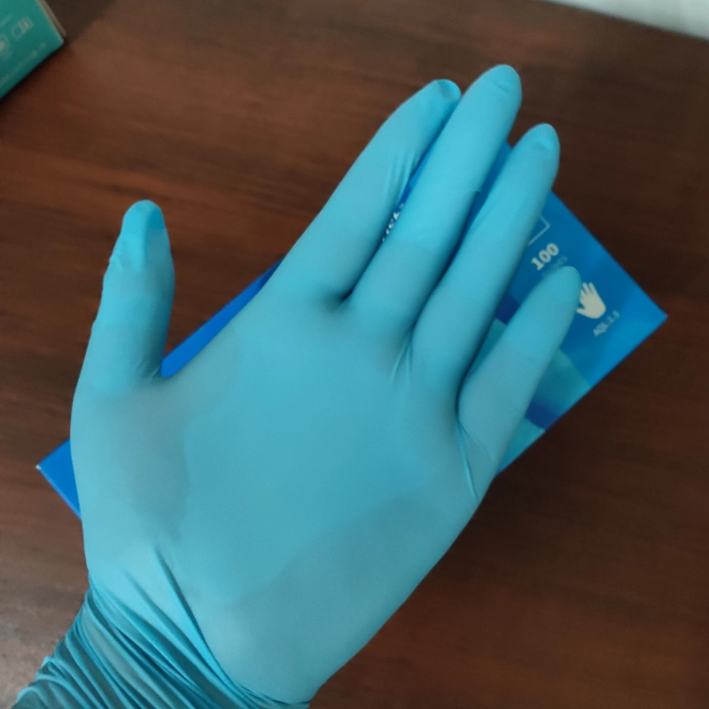 best quality nitrile gloves food grade fda510k en455 en374