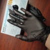 black cheap ppe gloves vinly gloves min order 1 carton