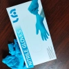 high quanity nitrile gloves light blue medical grade FDA510k certificate OTG Color Blue