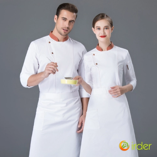 Europe America sweet store chef uniform restaurant work uniform