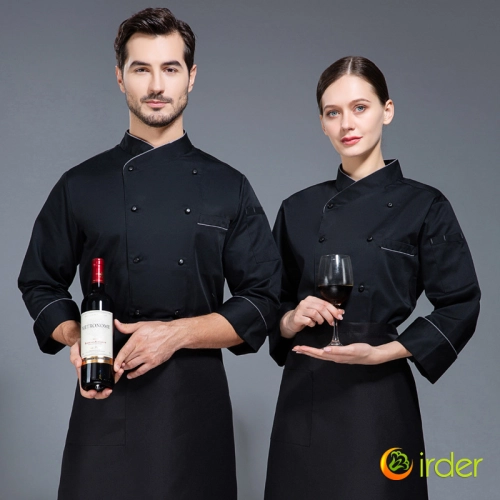 Hot sale Europe restaurant chef jacket imporved fabric chef uniform