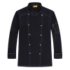 double breasted refeer collar chef coat chef uniform