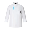 high quality fashion female chef work coat jacket men chef uniform