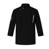 candy button long sleeve chef jacket baker uniform