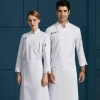 fashion long sleeve cafe restaurant chef coat uniform