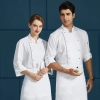 wholesale new chef jacket for restaurant staff cooking school uniform