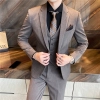ultra fashion young men suits casual business suits triple