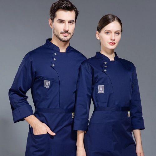 long sleeve chef working coat uniform