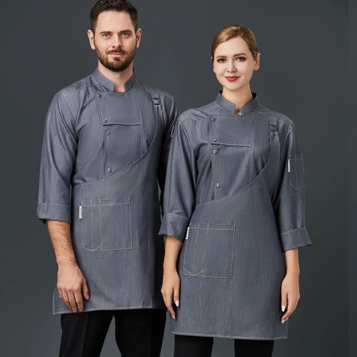 special design bakery restaurant chef jacket staff uniform